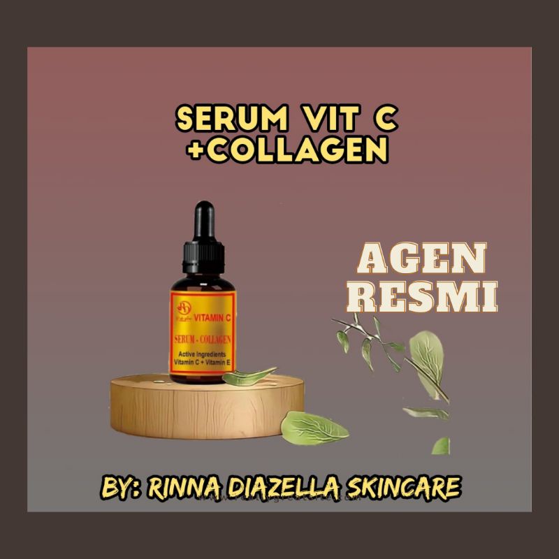 Serum vit C Rde glow New Original by Rinna Diazella Skincare