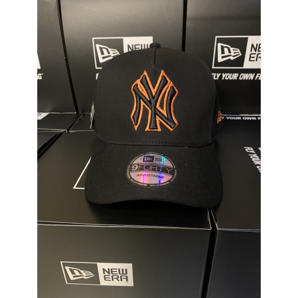 Topi Baseball NY List Orange Premium New Era Cap