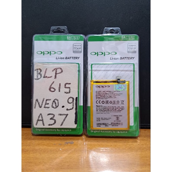 BATERAI OPPO ORIGINAL OPPO BLP615 A37 NEO.9 / OPPO BLP615 / OPPO A37 / OPPO NEO.9