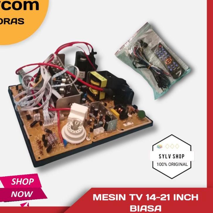 Termurah Mesin TV tabung digital/analog/tanpa tuner china WCOM TORAS 14INCH  - 21 inch TABUNG free p