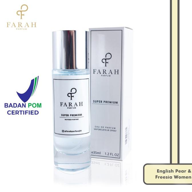 Farah Parfum English Pear & Freesia Women - Parfum Wanita