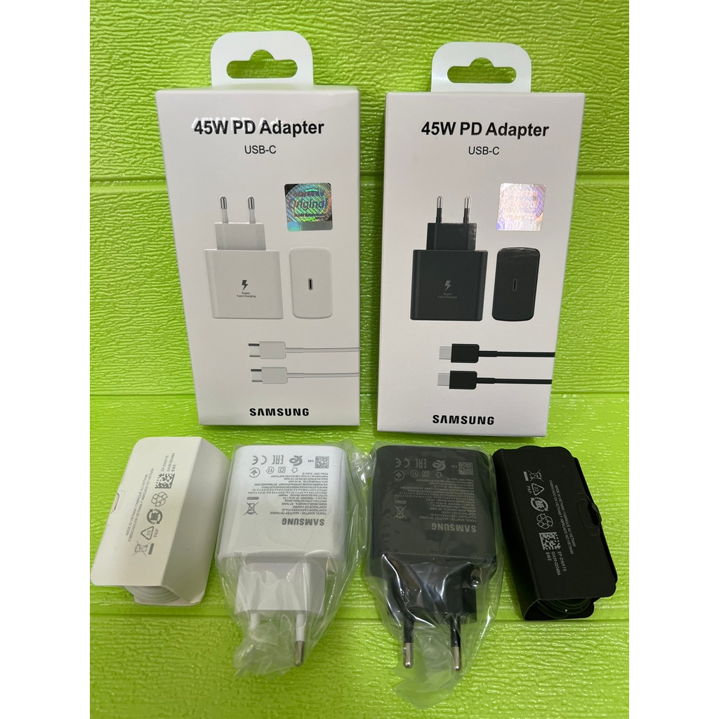 CHARGER SAMSUNG ORIGINAL PD SUPER FAST CHARGING TYPE C 45W Grade A