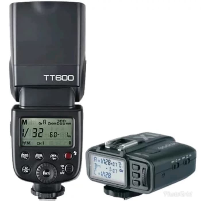 FLASH GODOX TT600 + TRIGGER X1T o TTL FLASH GODOX TRIGGER FOR OLYMPUS