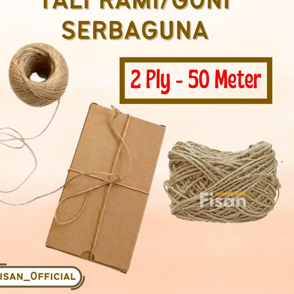 

50 Meter Tali Rami / Tali Goni 2 Ply ✹