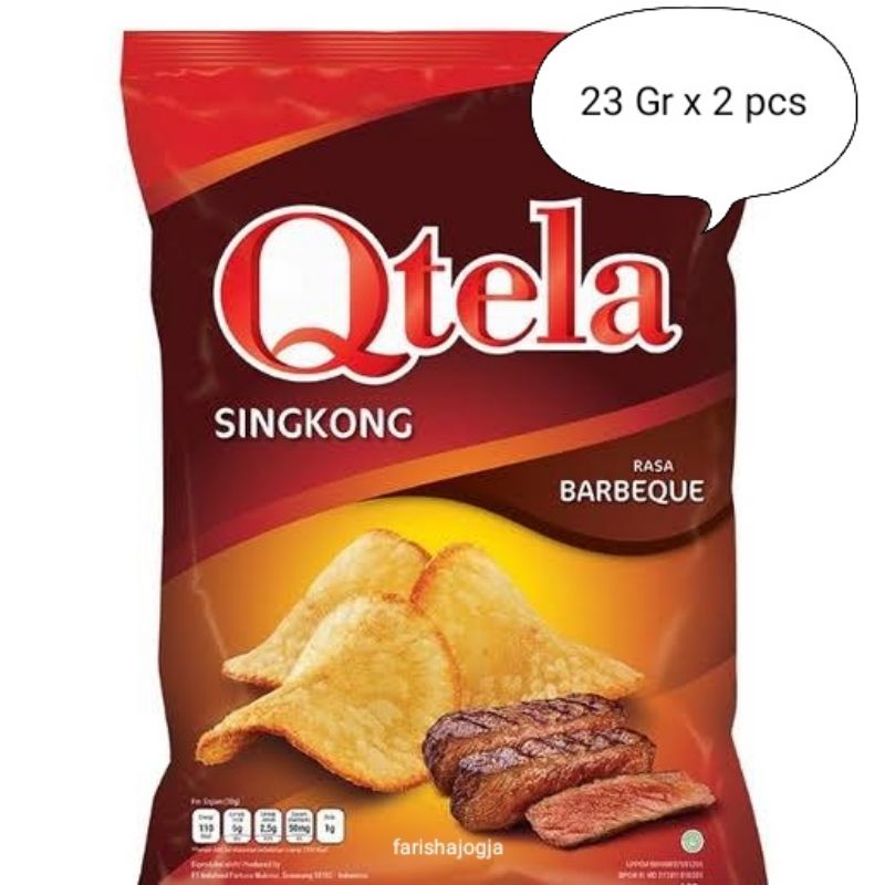 ✨ FSFF ✨ 2pcs Qtela Keripik Singkong 23 gram