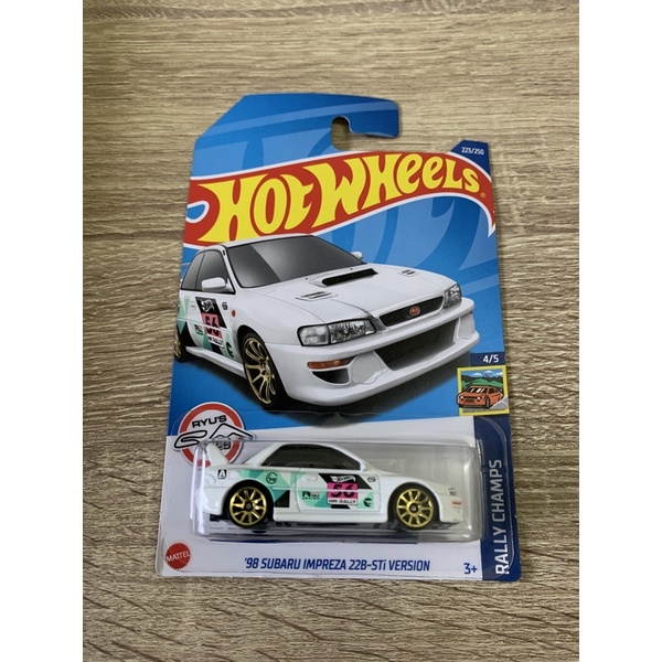 Hotwheels THR ‘98 Subaru impreza 22b STi ver