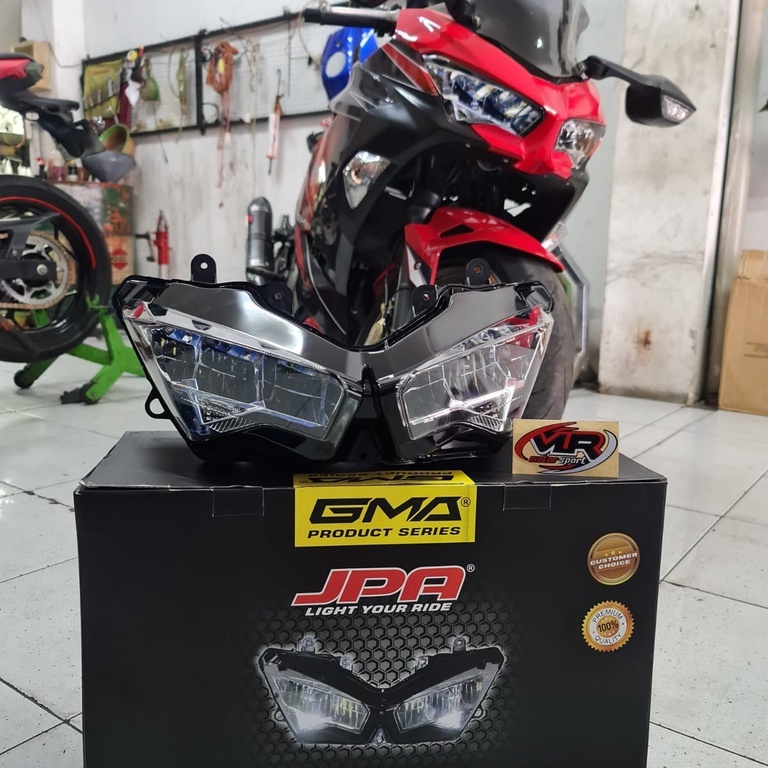 headlamp reflector jpa zx25r new ninja 250 2018