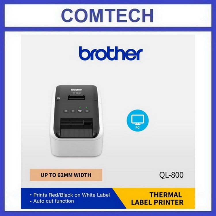 

Brother QL-800 Printer Label Thermal Laminated Sticker