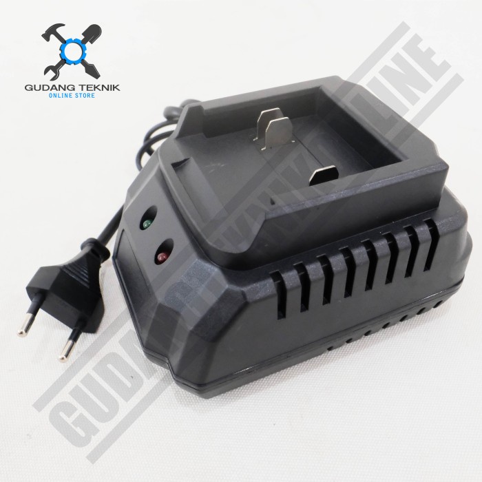 CHARGER Cas Mesin Bor Tangan BATERAI 20V MODERN / Adapter CHARGER Cas Bor CORDLESS 20V MODERN - Adap