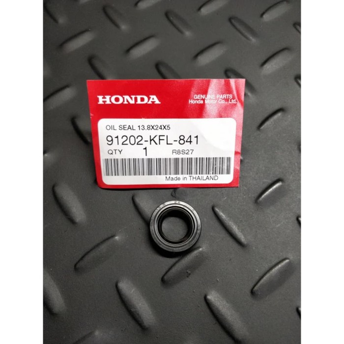 Oil Seal Ukuran 13.8X24X5 91202KFL841 ORIGINAL HGP.