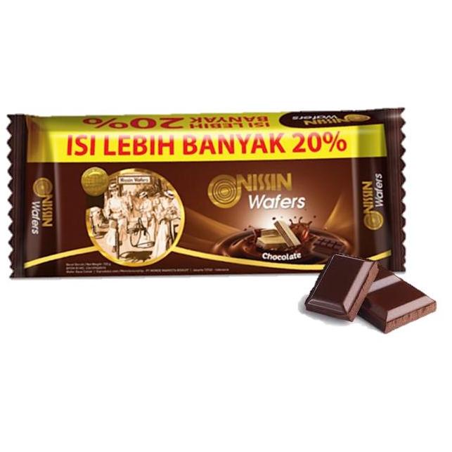 

ゼ Nissin Wafers Chocolate 2 x 145 gr い