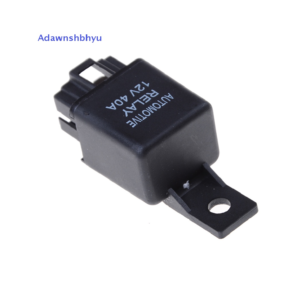 Adhyu 12V 40A relay Otomotif Mobil 4pin SPST Alarm relay Dengan relay socket ID