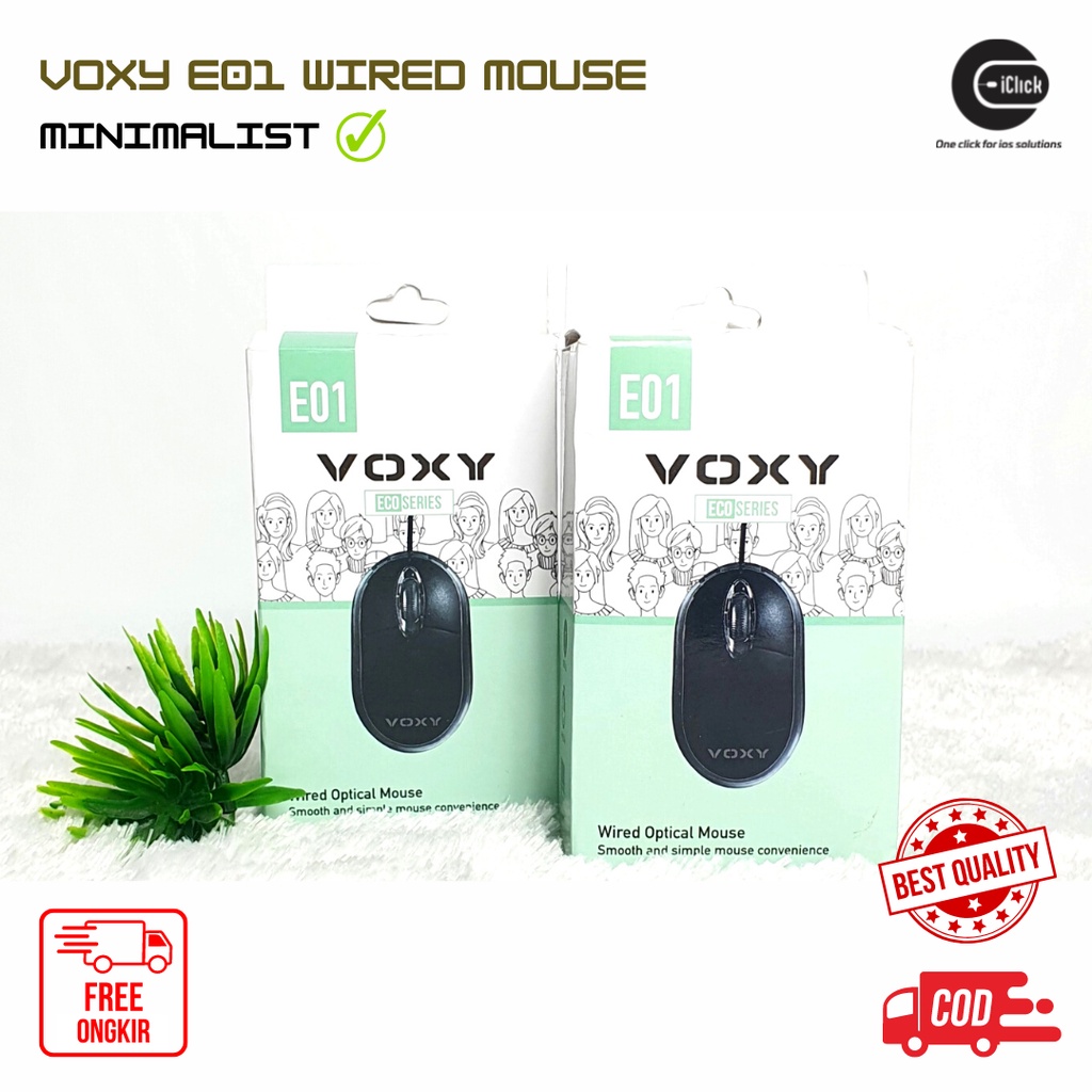 MOUSE MURAH KUALITAS BAGUS VOXY MOUSE USB OPTICAL VOXY