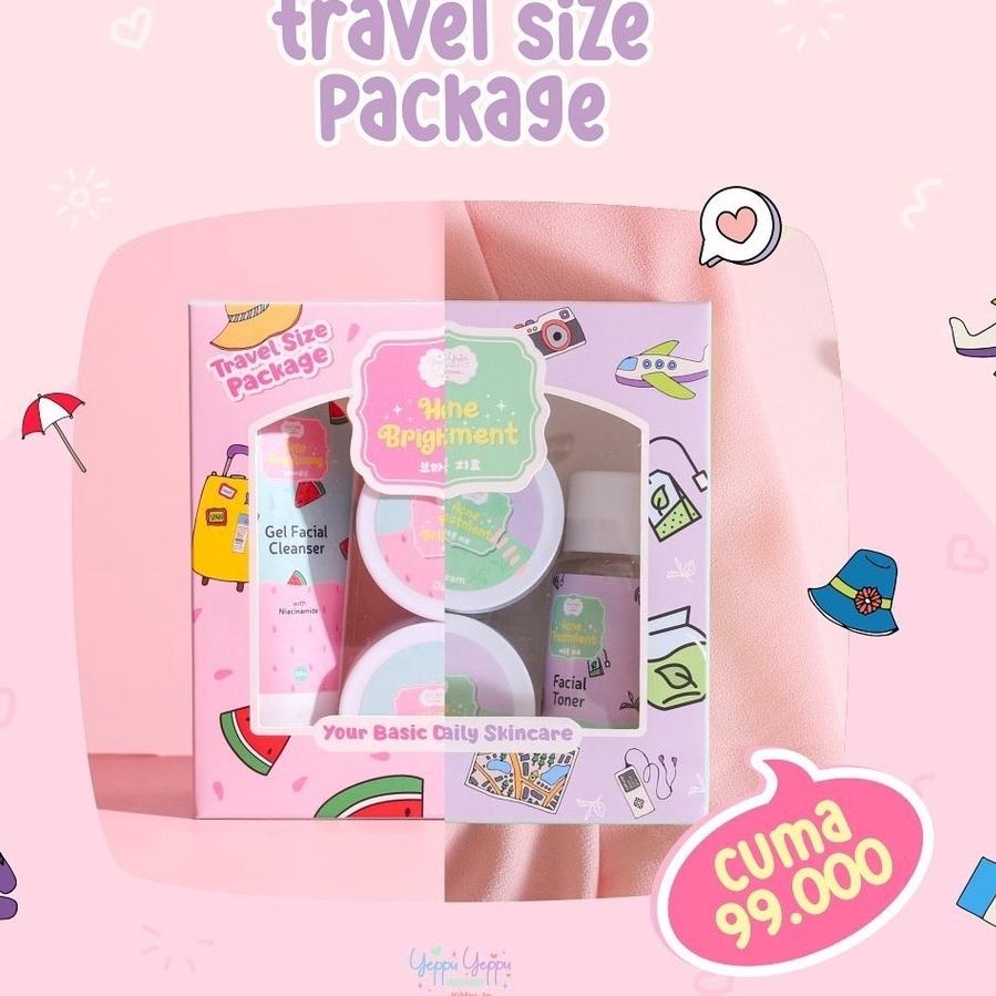 ¤¤» (READY STOK) YEPPU YEPPU BY KIYOWO SKINCARE TRAVEL SIZE SKINCARE YEPPU YEPPU BY KIYOWO BPOM