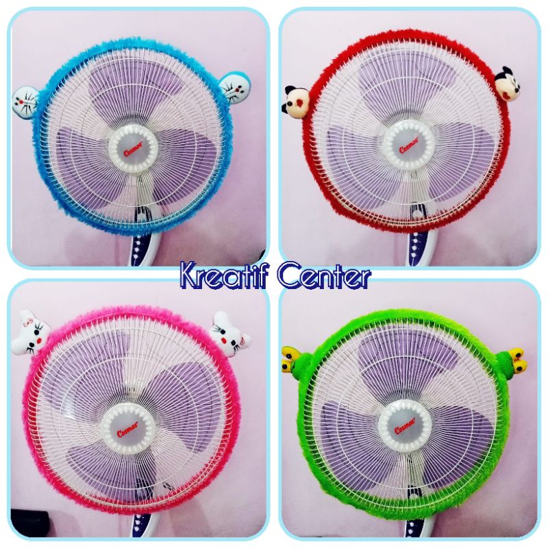Bando kipas angin karakter / Cover kipas angin karakter / Bando kipas angin karakter bahan bulu rasf