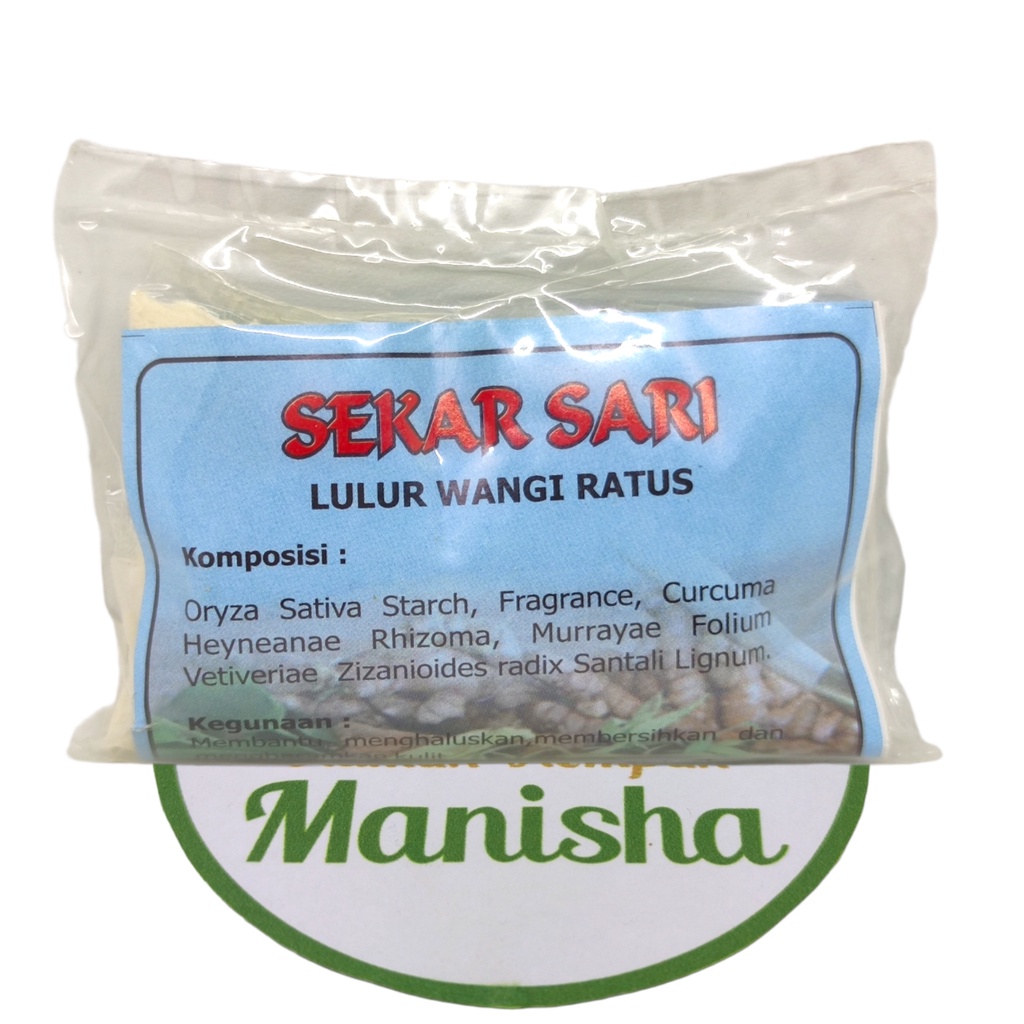 Lulur Wangi Ratus Sekar Sari Original 30gram (AWAS BARANG TIRUAN)