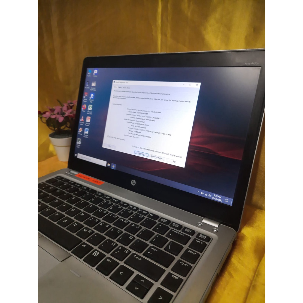 Laptop HP Folio 9470m Core i7 Ram 8gb