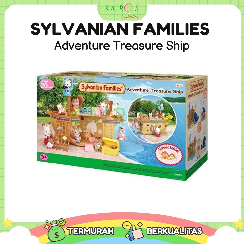 Sylvanian Families Adventure Treasure Ship