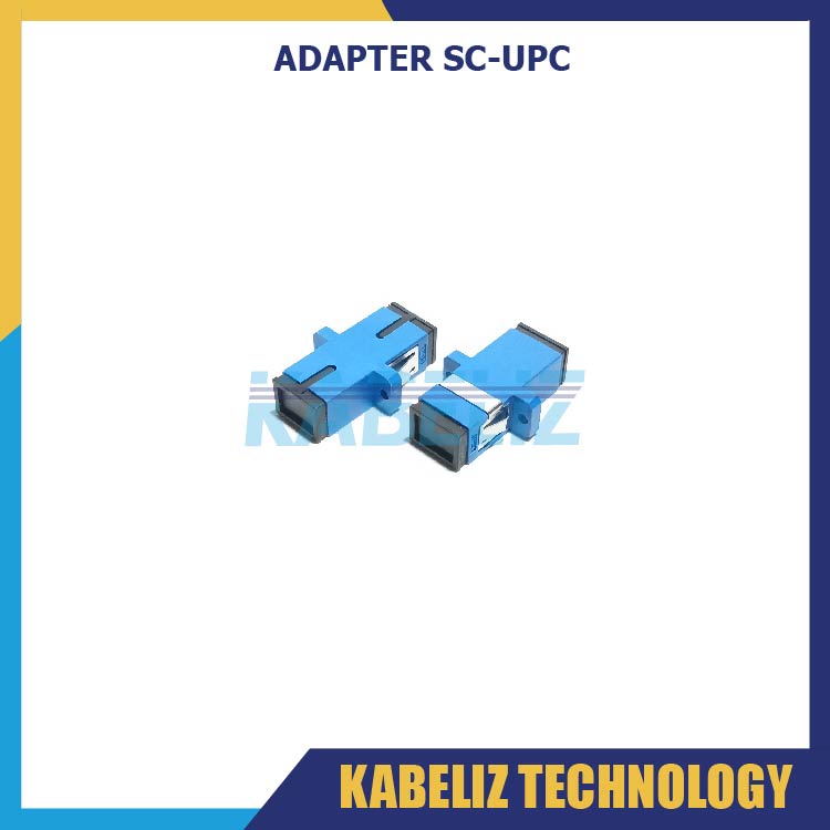 adapter sc upc optic konektor fiber optik odp ftth internet rt rw net murah