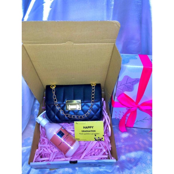 COD - HAMPERS GIFT BOX PAKET HEMAT KADO ULANG TAHUN, kado cewek hampers tas hampers scarlett kado ulang tahun pacar kado pacar kado wisuda kado cewek scarlett jolly freshy