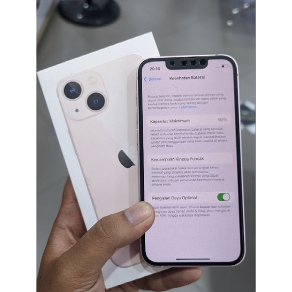 iphone 13 mini 128gb IBOX PA/A Garansi Resmi ON Mulus Terawat
