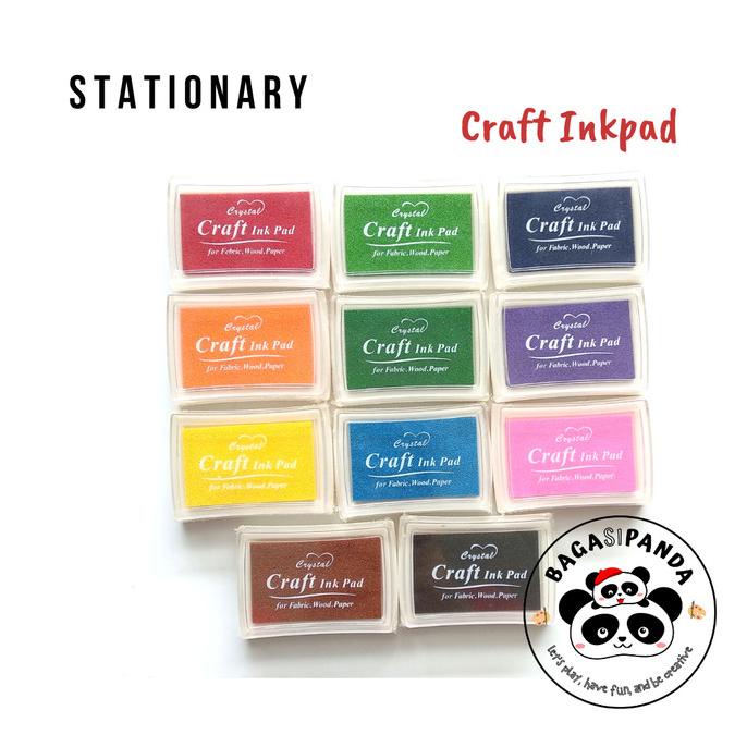 

Bak Cap Anak- Bak Stempel Warna Warni - Stamp Pad - Craft Inkpad