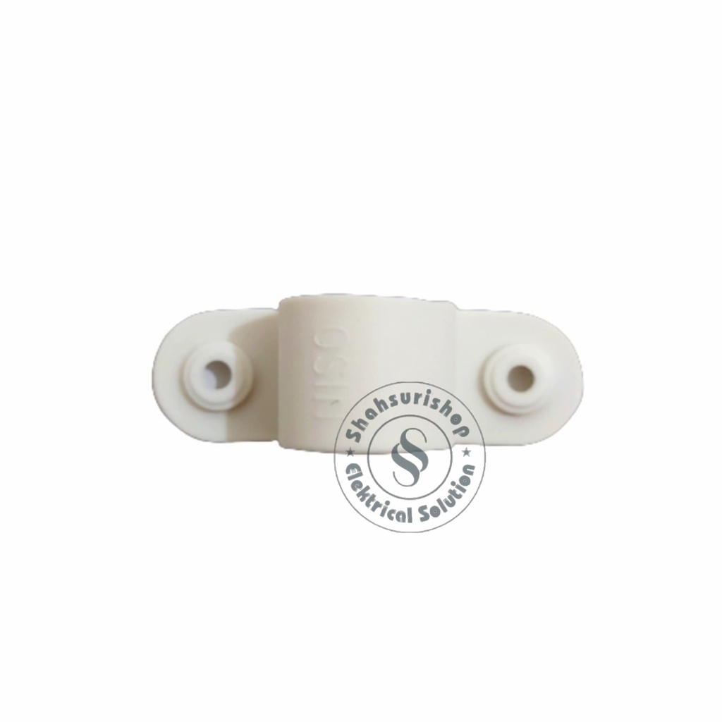 NISO KLEM PIPA CONDUIT 20MM ISI 100 PCS CLAMP LISTRIK ANTI PATAH