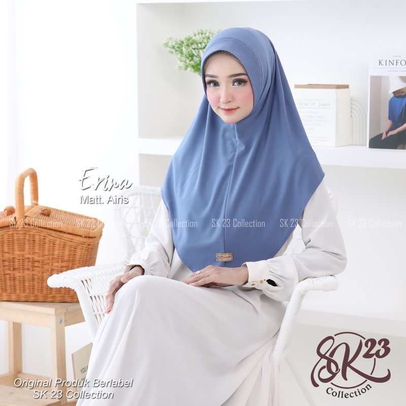 MUGHNI - SK23 COLLECTIONS / ERINA HIJAB BERGO SPORT PED ANTEM
