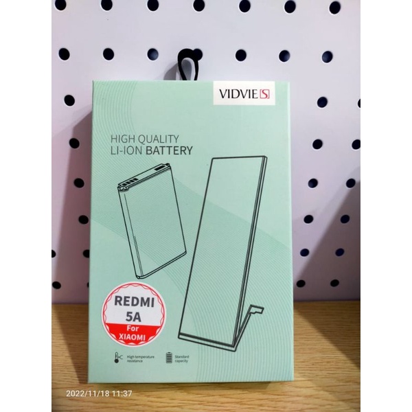 BATERAI VIDVIE-S REDMI 5A/BN34