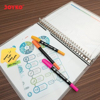 

JOYKO BINDER NOTE BUKU CATATAN TULIS UKURAN B5 26 RING