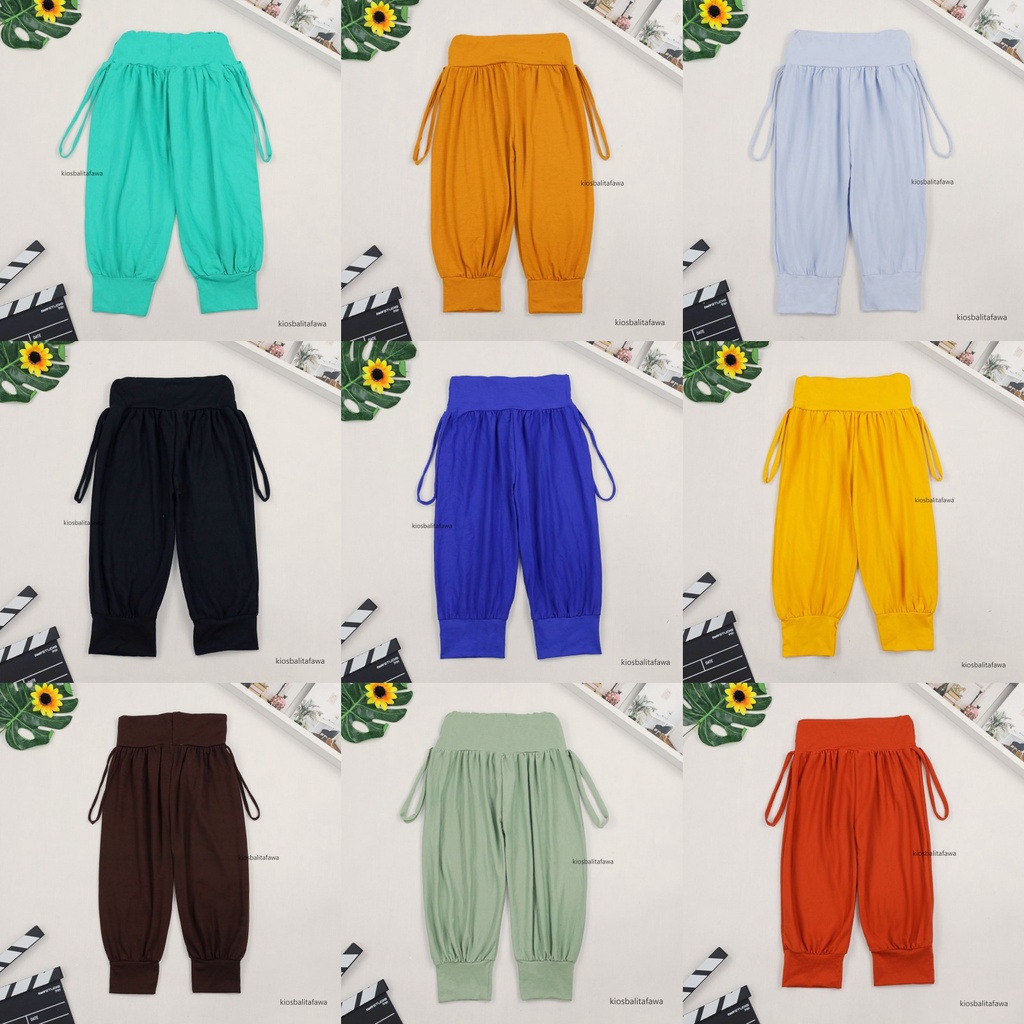 Aladin Polos Uk Bayi-12 Tahun / Celana Harian Anak Perempuan Cewek Panjang Baby Pants Bawahan Murah babycinnamon