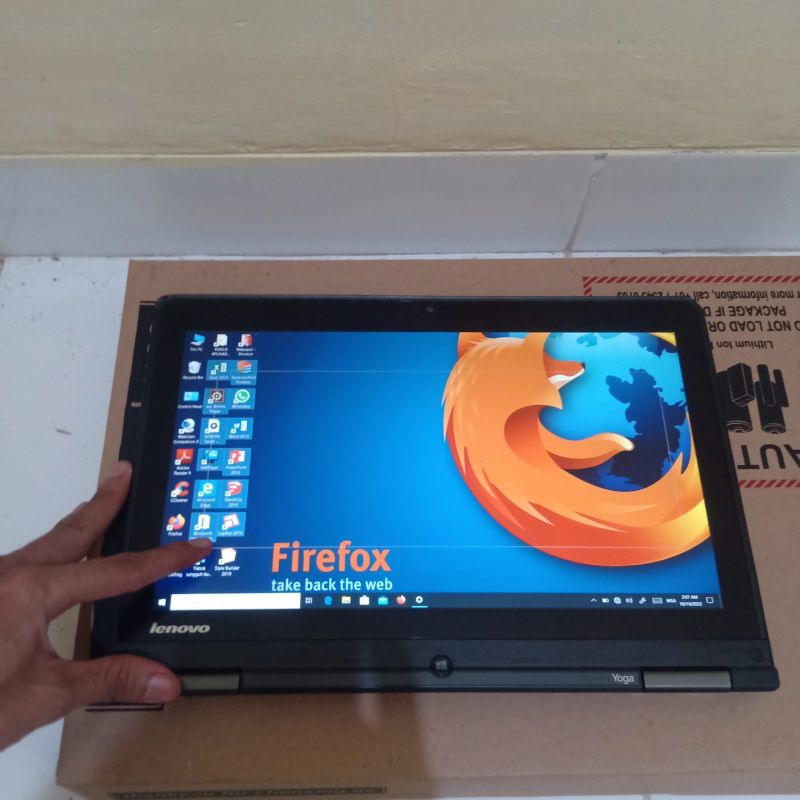 LAPTOP 2 IN 1 LENOVO THINKPAD YOGA 20C01SCG00 FLIP 360° TOUCH COR I5-4200U RAM 8GB SSD 128GB BACKLIGHT