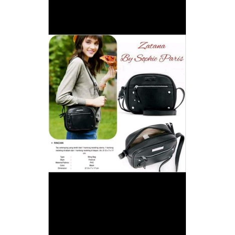 TAS SELEMPANG SOPHIE MARTIN WANITA TAS SOPHIE ZATANA