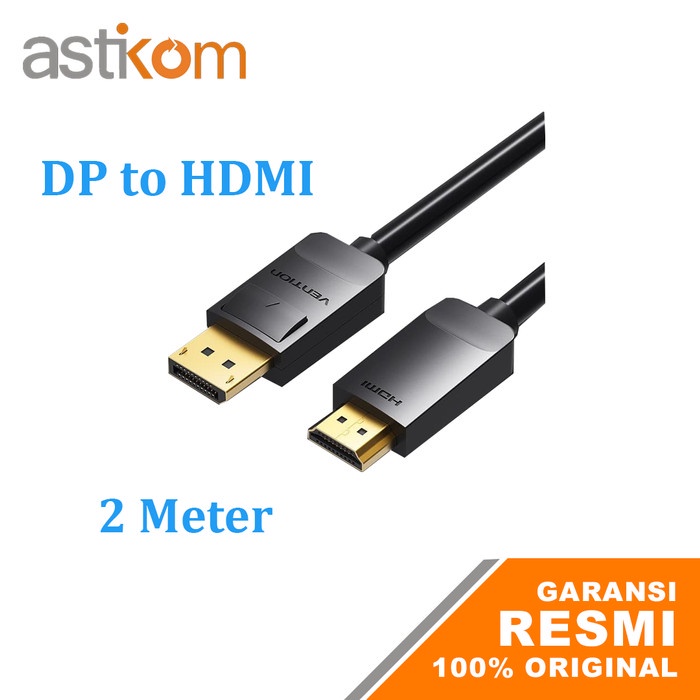 Kabel Display Port to HDMI Vention DP to HDMI HAD 1,5M 2M 3M