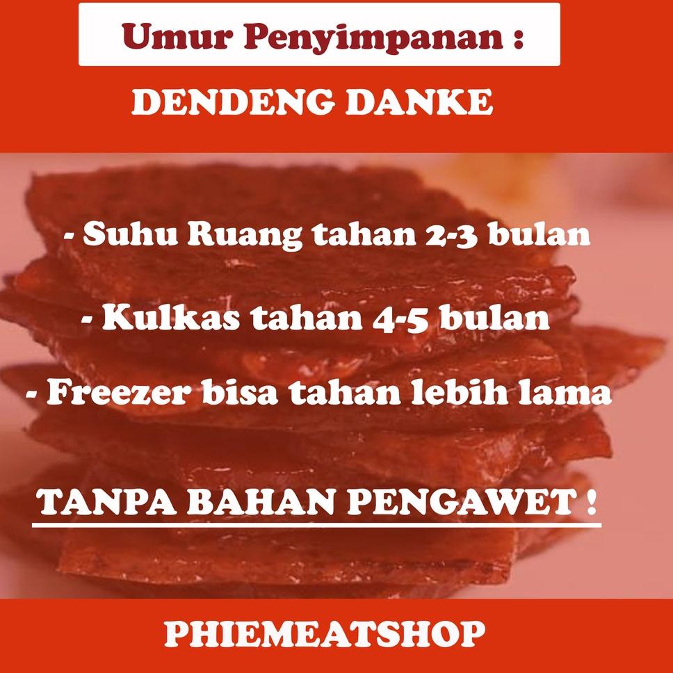 

(T-C7C-♥) Dendeng Ayam DANKE Ala Singapura / Chicken Jerky Tanpa Pengawet MSG Premium langsung kirim