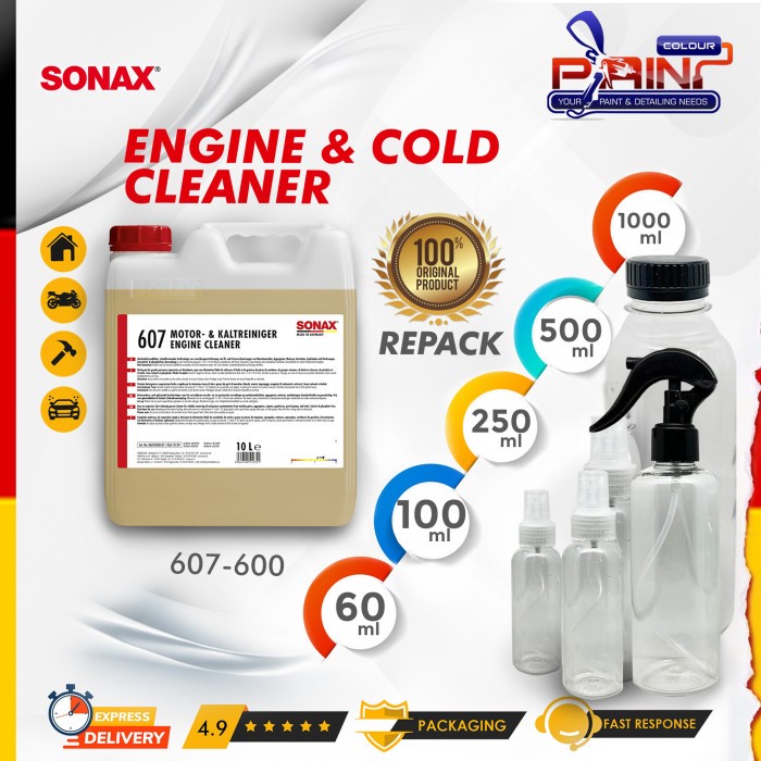 SONAX Engine &amp; Cold Cleaner 607-600 - REPACK / ECER