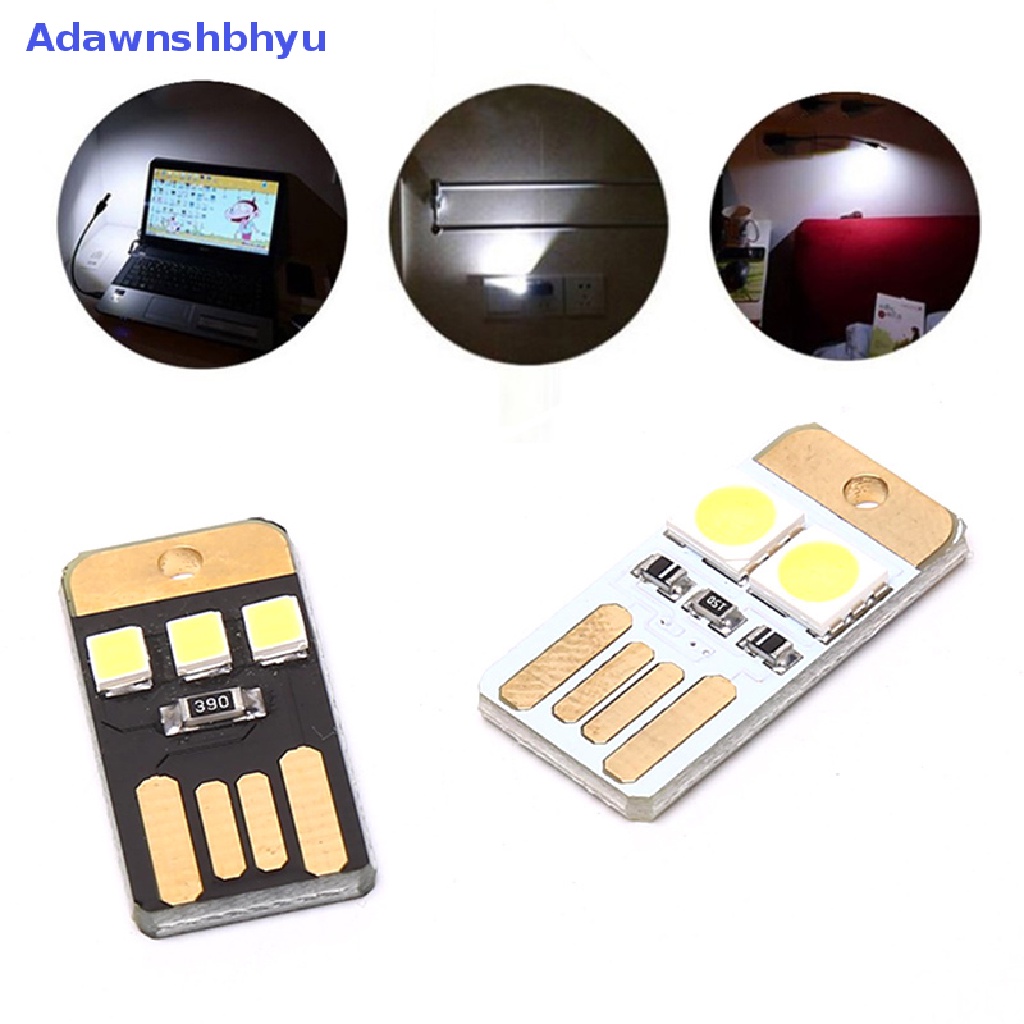 Adhyu Lampu Kecil LED USB Handphone Outdoor Mini Slim Untuk Camping Tent Lamp Light ID