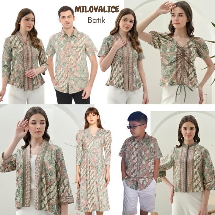 SET COUPLE BATIK / SERAGAM FAMILY - UBI SERIES