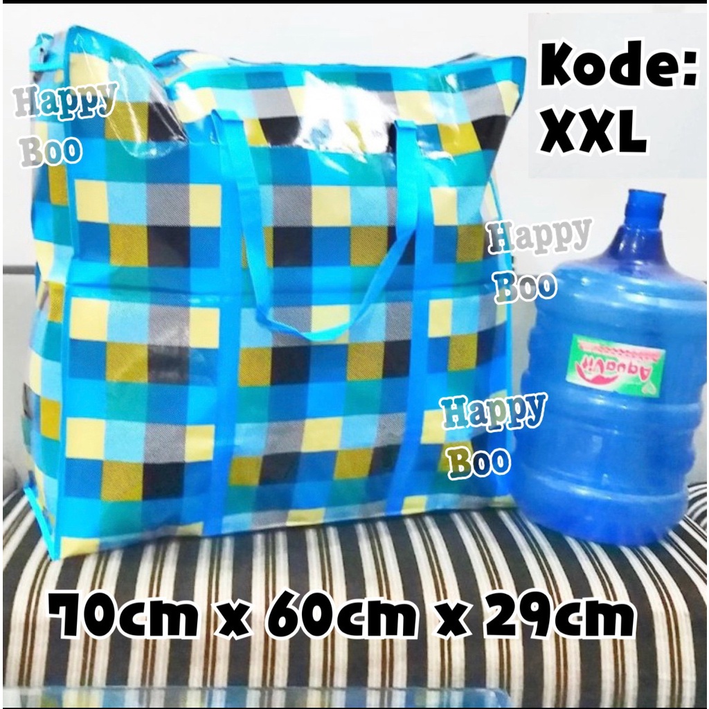 tas karung super jumbo extra large jumbo XXL 70 x 60 x 29cm tas travel laundry bag