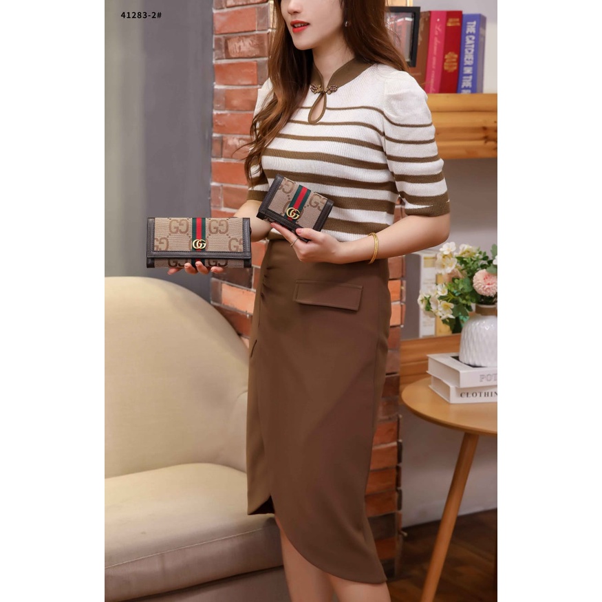 GC GG Wallet Gold Hardware 41283-2 41283-1
