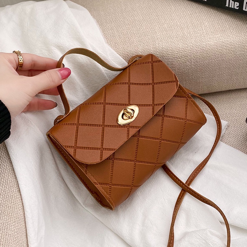Tas Selempang Wanita Ringer Baru Tren /Tas Persegi Kecil /korea Tas Fashion Masa Kini /Tas Import