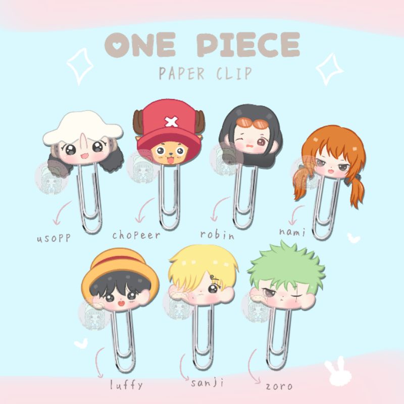 

paper clip one piece chibi ver