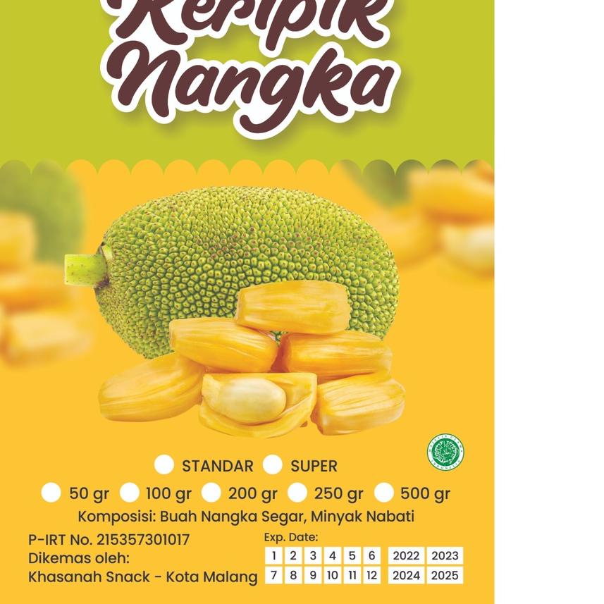 

COD✔️KERIPIK BUAH NANGKA 200 GR|SQ6