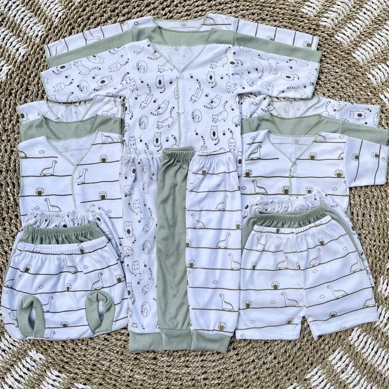 paket 18 pcs baju bayi 0-3 bulan banjarbaru martapura