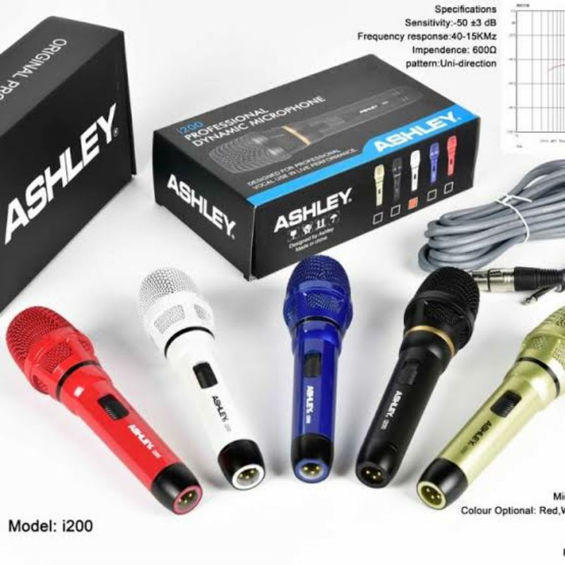 Mic Kabel Ashley i200