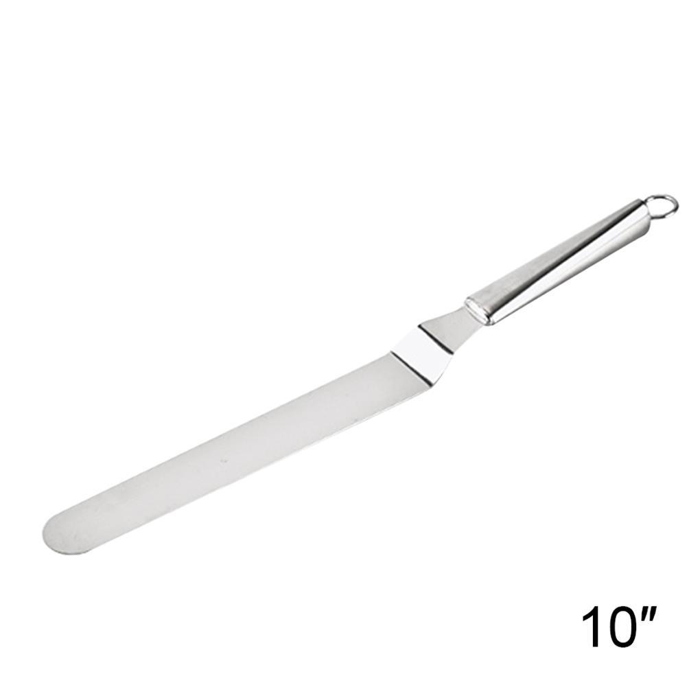 Spatula Kue Butter Slicer 10inch Stainless Steel Serbaguna Tahan Lama Handily Gripped Alat Pengiris Restoran