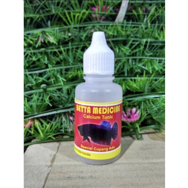 BETTA MEDICINE CALCIUM TONIC OBAT IKAN CUPANG HIAS TONIC BETTA MEDICINE