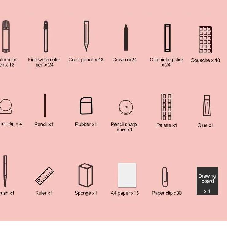 

(G[8T]㊛) Crayon Mewarnai Pensil Krayon 208 Warna Alat Menggambar atau Mewarnai terviral