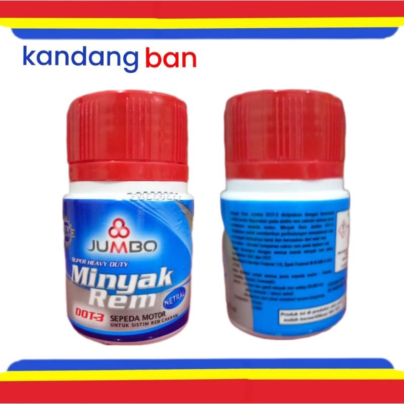 MINYAK REM JUMBO 50 ML ,WARNA MERAH 100% ORIGINAL