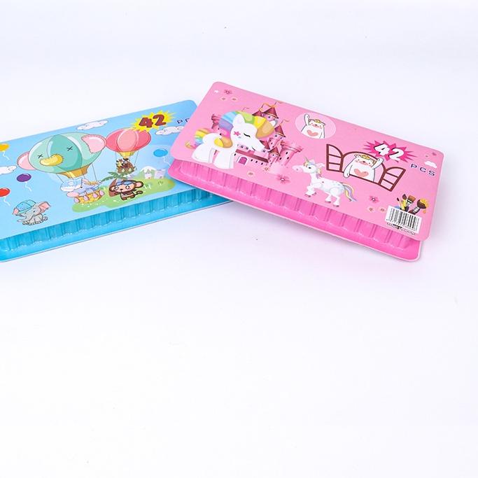 

Terlaku GU Crayon Set 42pcs / Krayon Mewarnai Anak 42pcs / Pensil Warna Set 42pcs TR6!